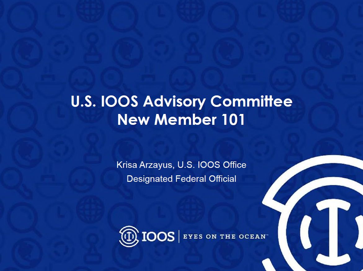 U.S. IOOS Advisory Committee 101